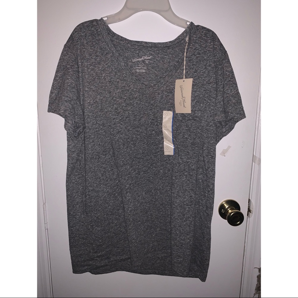 Universal Thread Gray V-Neck